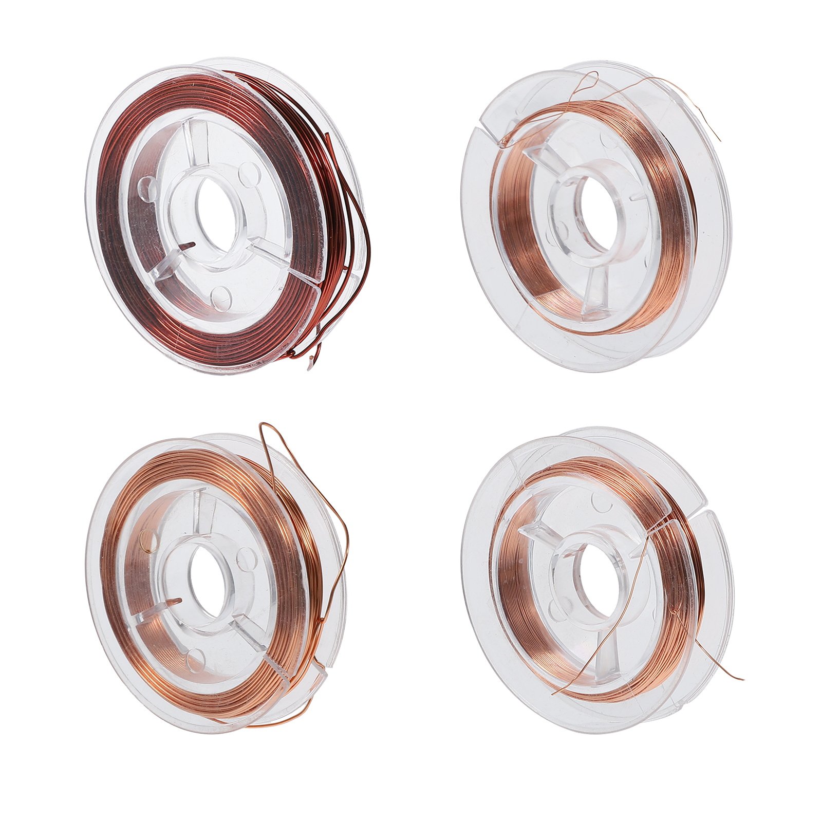 4 Rolls Enameled Copper Wire F - Copper Wire Roll recension och pris