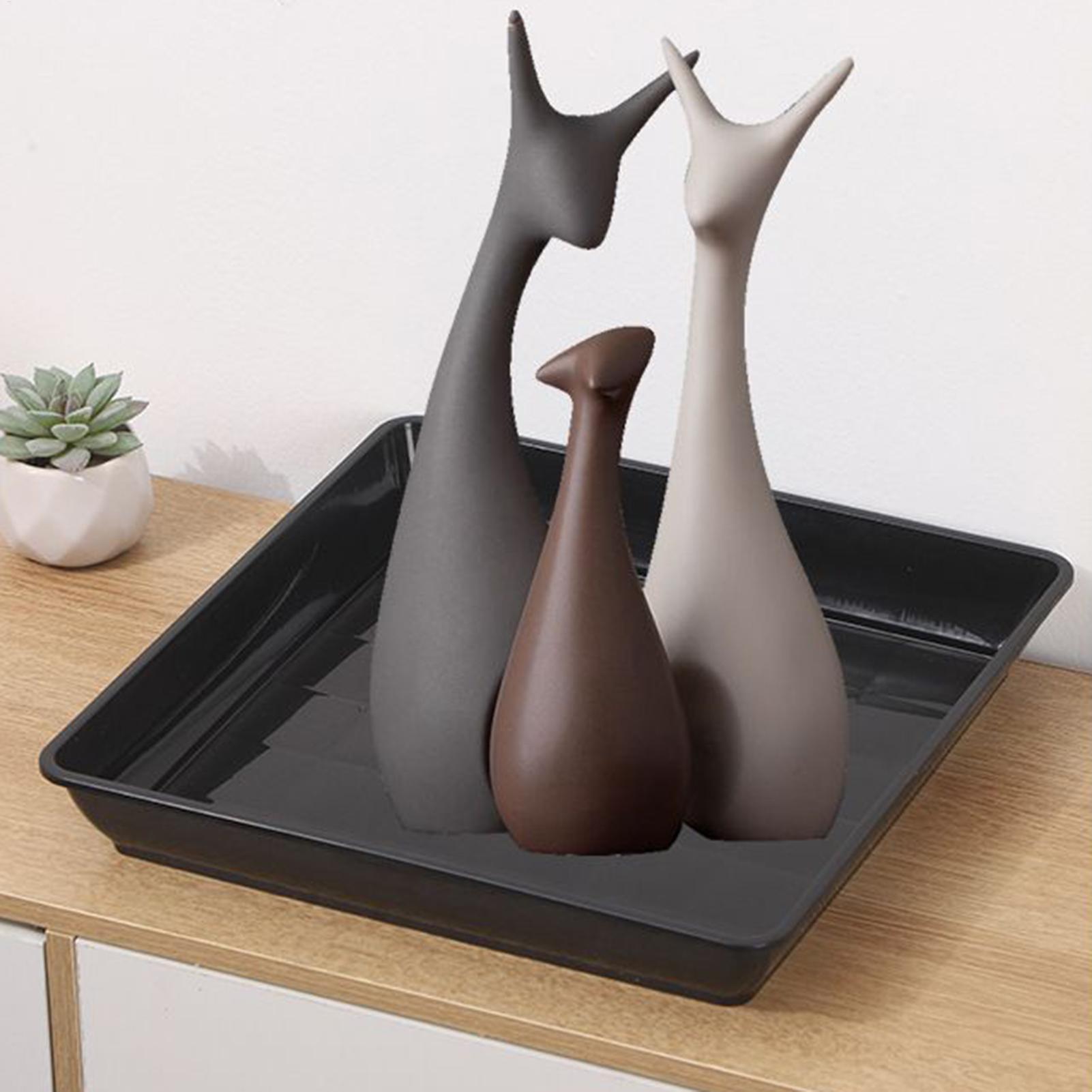 Flower Pot Trays 2Pcs/set Gard - Drip Tray Saucer recension och pris