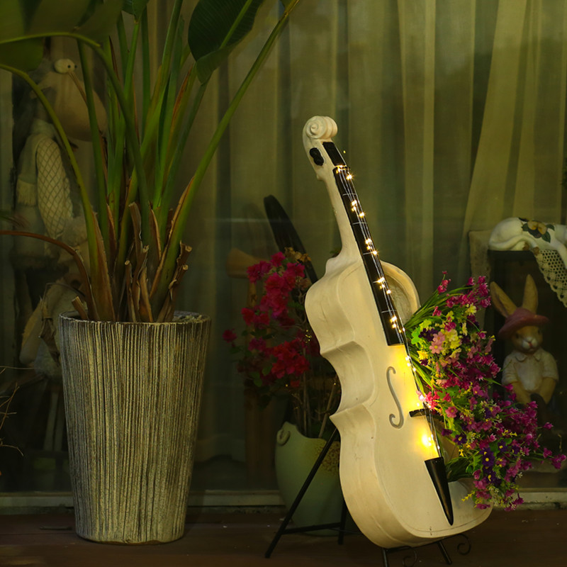 Cello-Shaped Garden Statue Lar - Bonsai Garden Art recension och pris