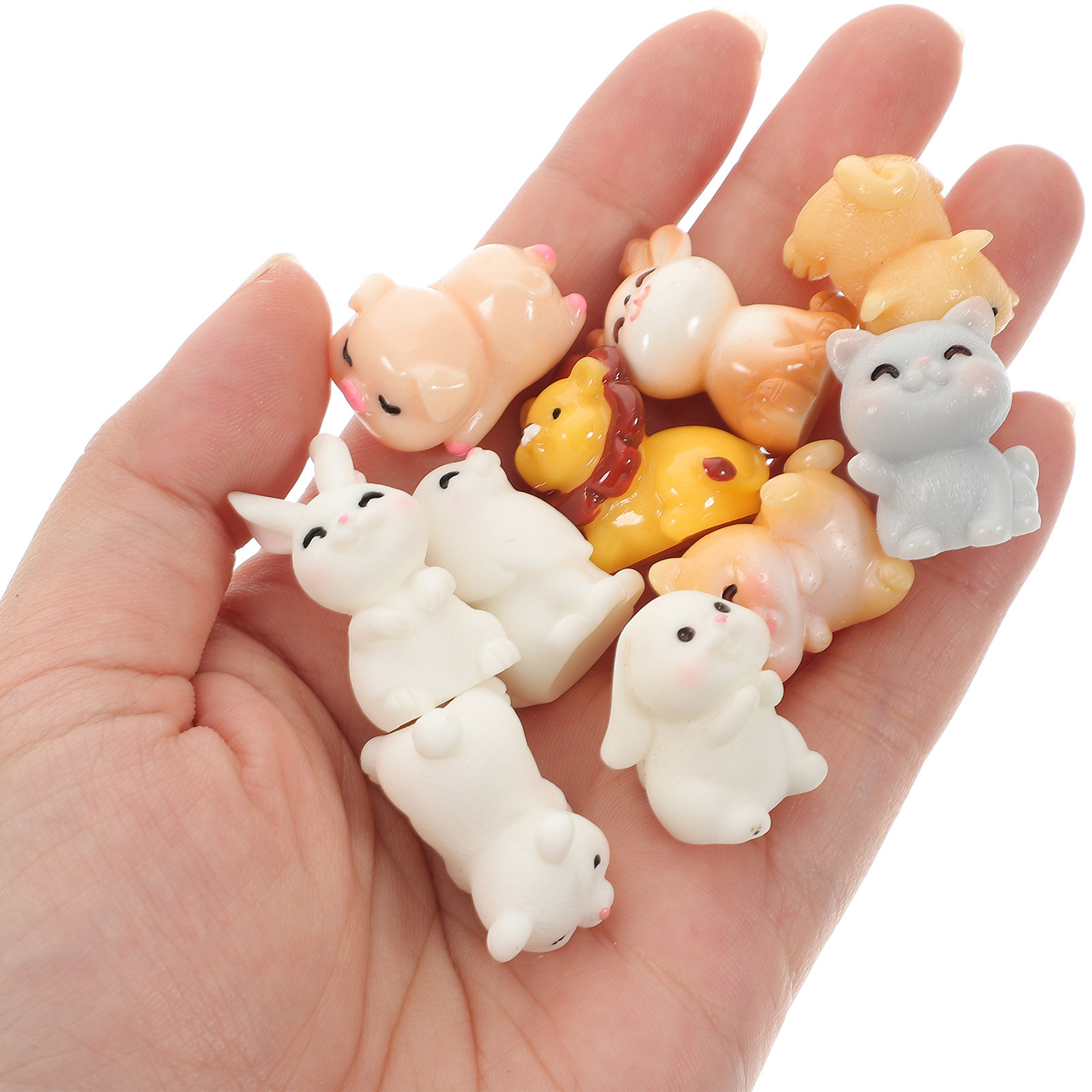 11Pcs Mini Animal Resin Orname - Bonsai Garden Landscape Design recension och pris