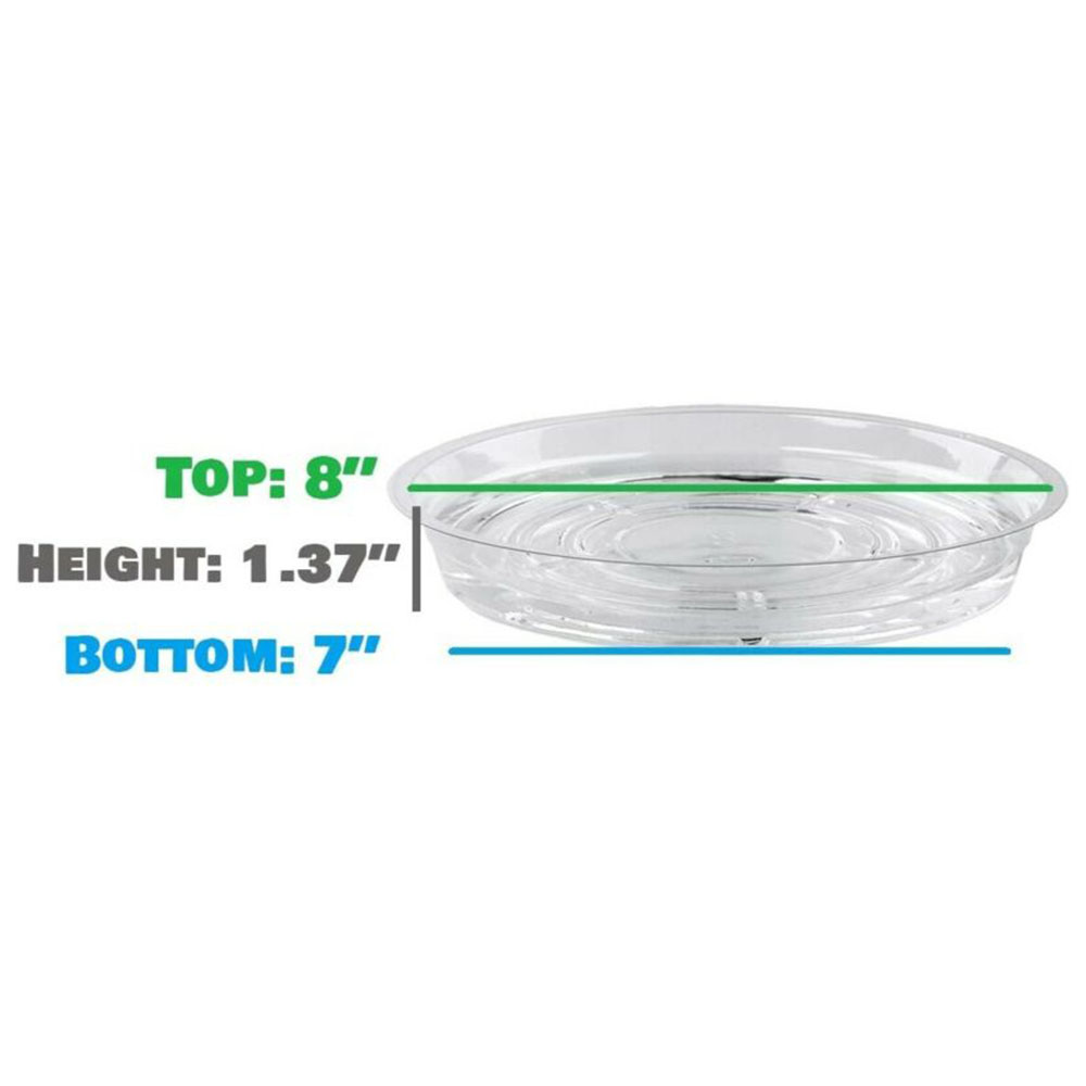 10pc Garden Plant Saucer Drip  - Drip Tray Saucer recension och pris