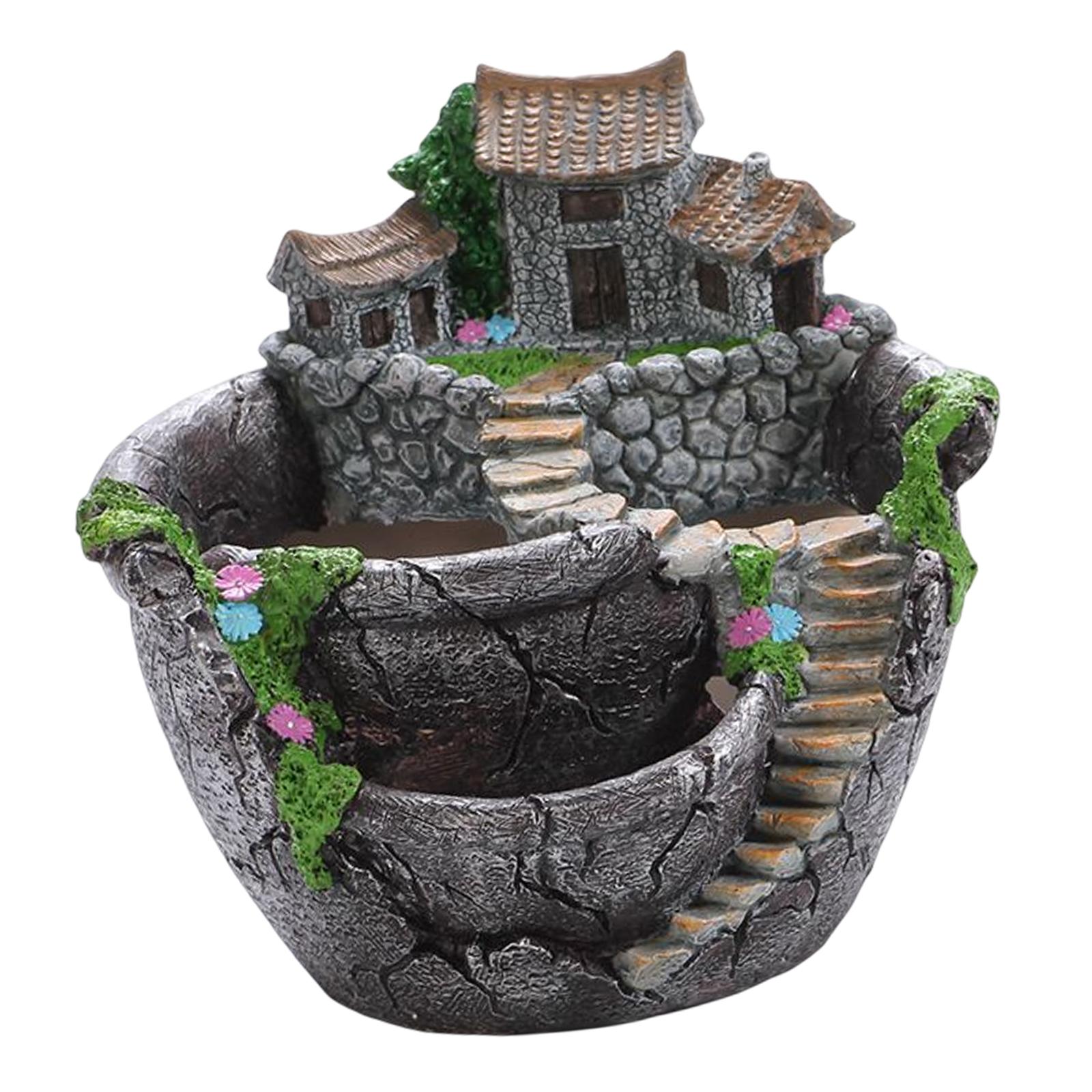 s er, Flower Pot Fairy Garden  - Bonsai Garden Landscape Design recension och pris