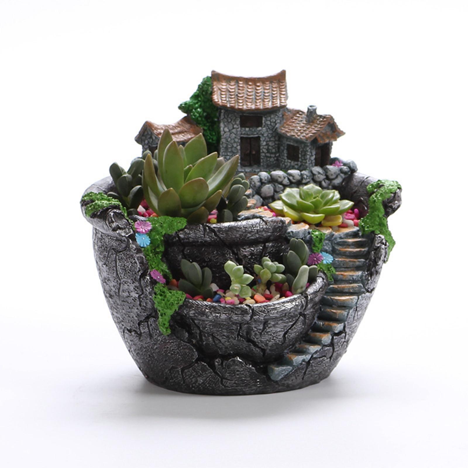 s er, Flower Pot Fairy Garden  - Bonsai Garden Landscape Design recension och pris