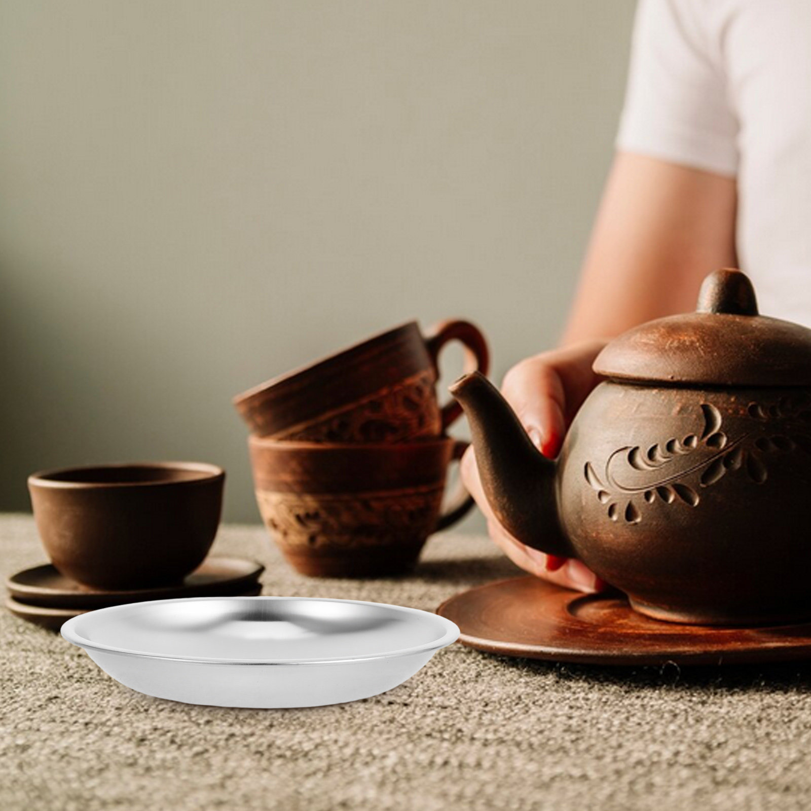 Stainless Steel Tea Bag Saucer - Drip Tray Saucer recension och pris