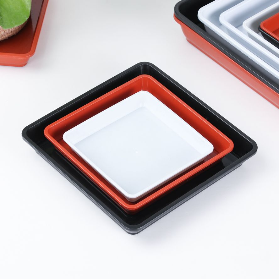 Square Shape Plastic Saucers P - Drip Tray Saucer recension och pris